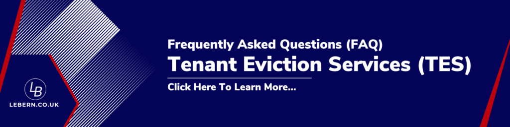 frequently asked questions (FAQ) on Tenant Eviction Services