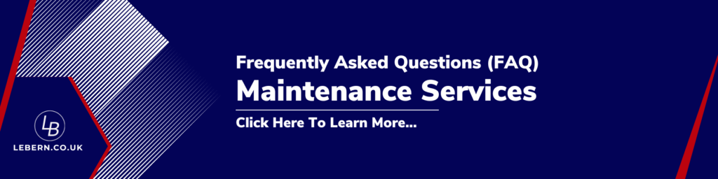 Maintenance Services Frequently Asked Questions