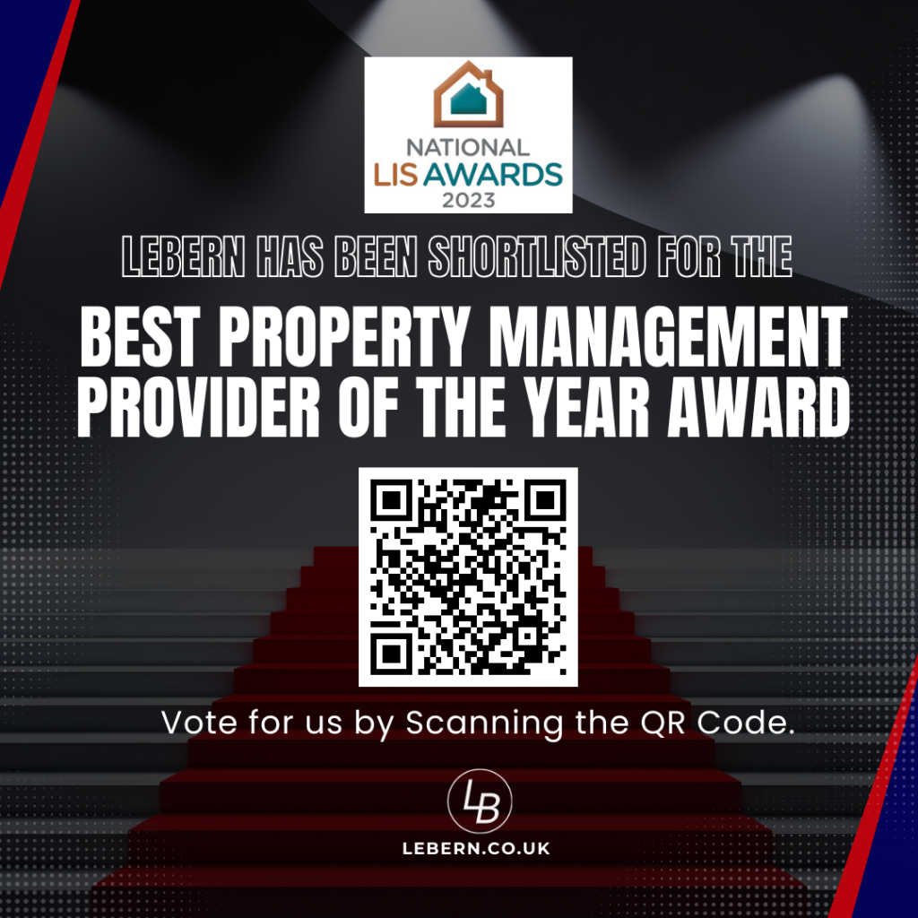 Vote for Lebern to become the Best Property Management Provider at NLIS awards 2023